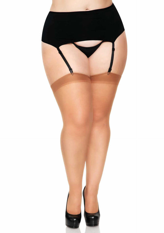 Plus Seamless Sheer Stockings