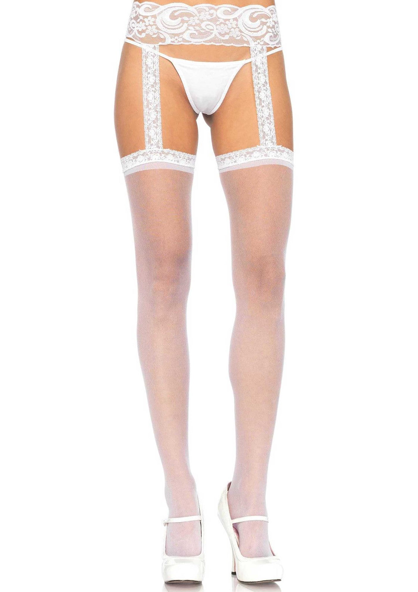 Leg Avenue 1767 Sheer Thigh Highs