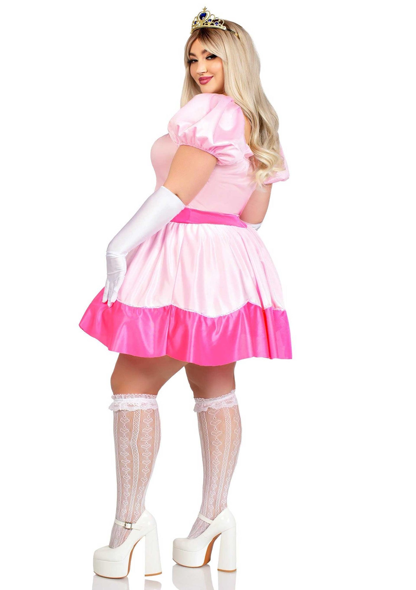 Plus Pink Princess Dress