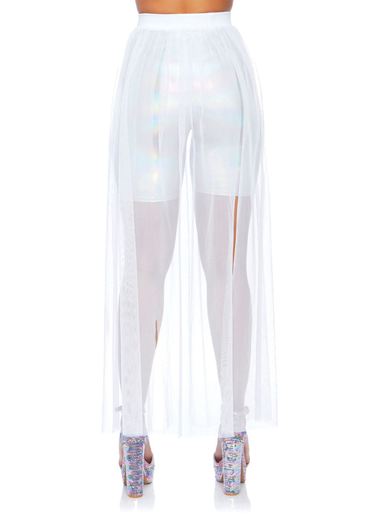 Leg Avenue 86773 Multi slit sheer skirt