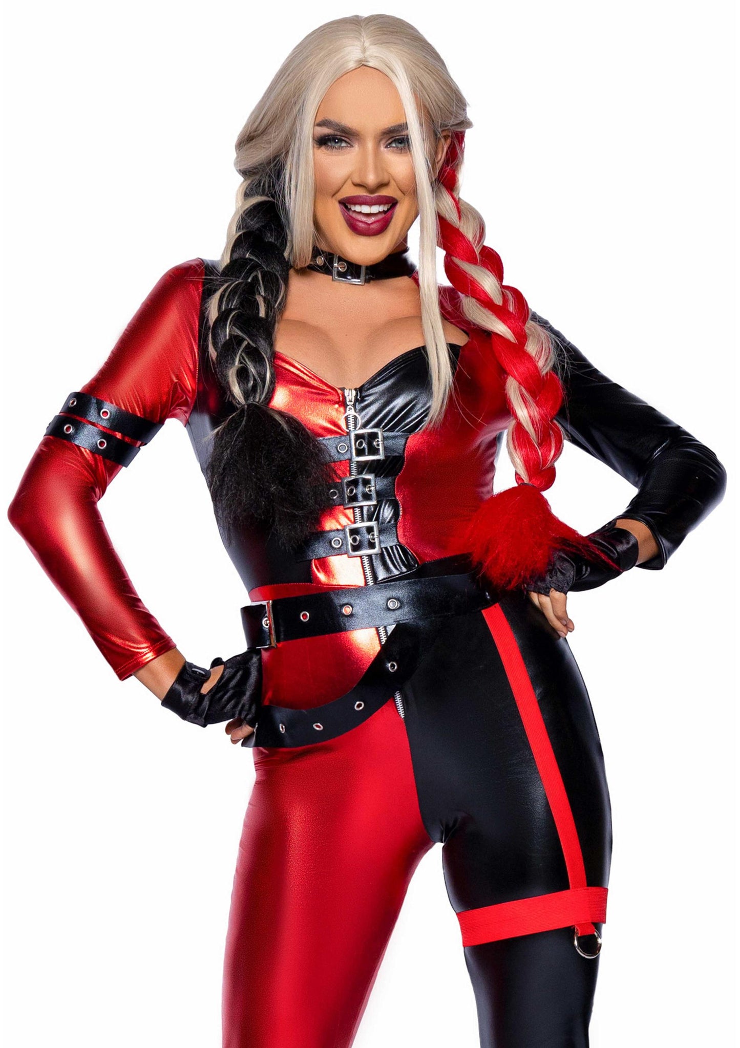 Leg Avenue 87134Harley Q Catsuit