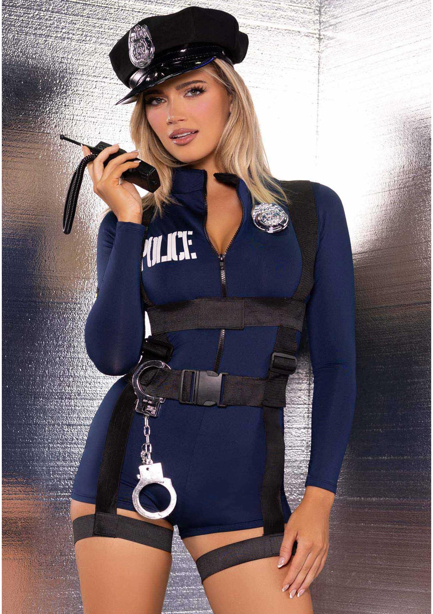 Flirty Cop Romper