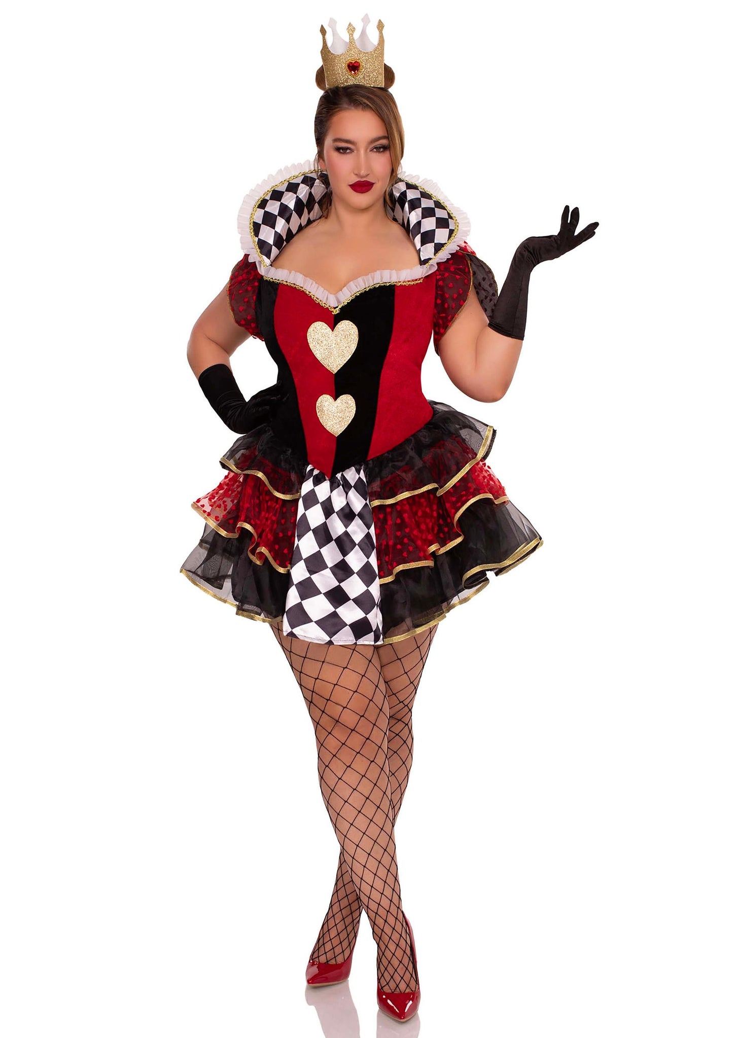Plus Queen of Hearts Dress