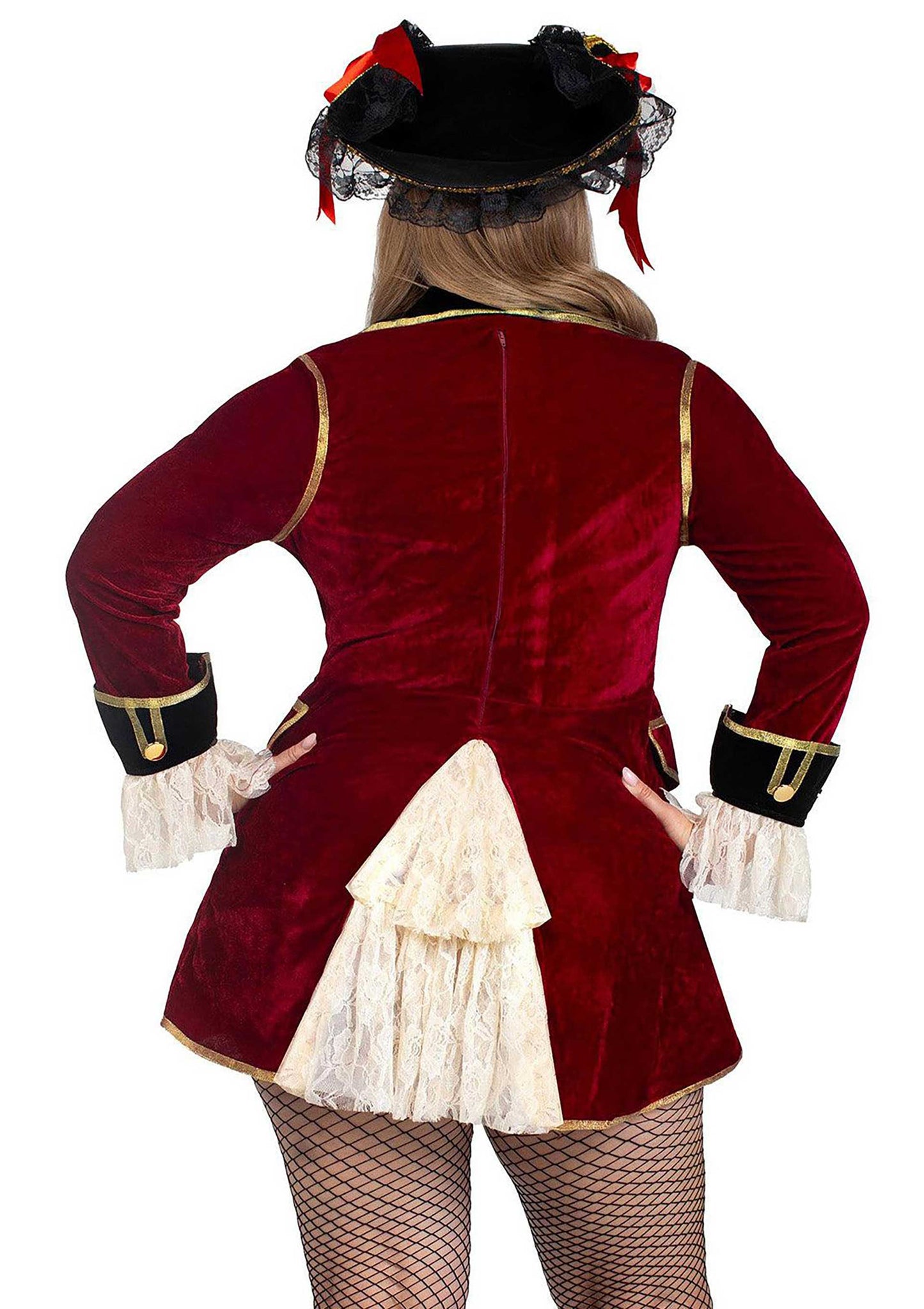 Plus Captivating Pirate Captain Dress