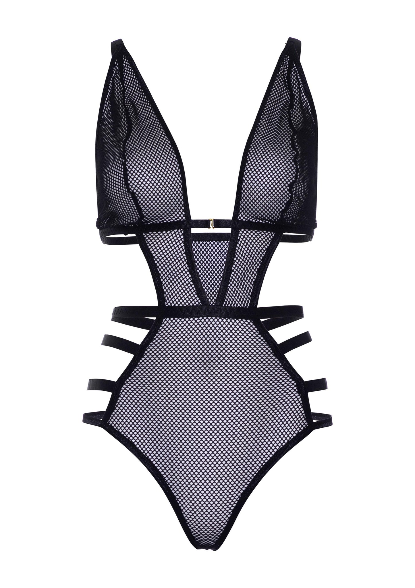Leg Avenue 89258 Net cut out g-string teddy