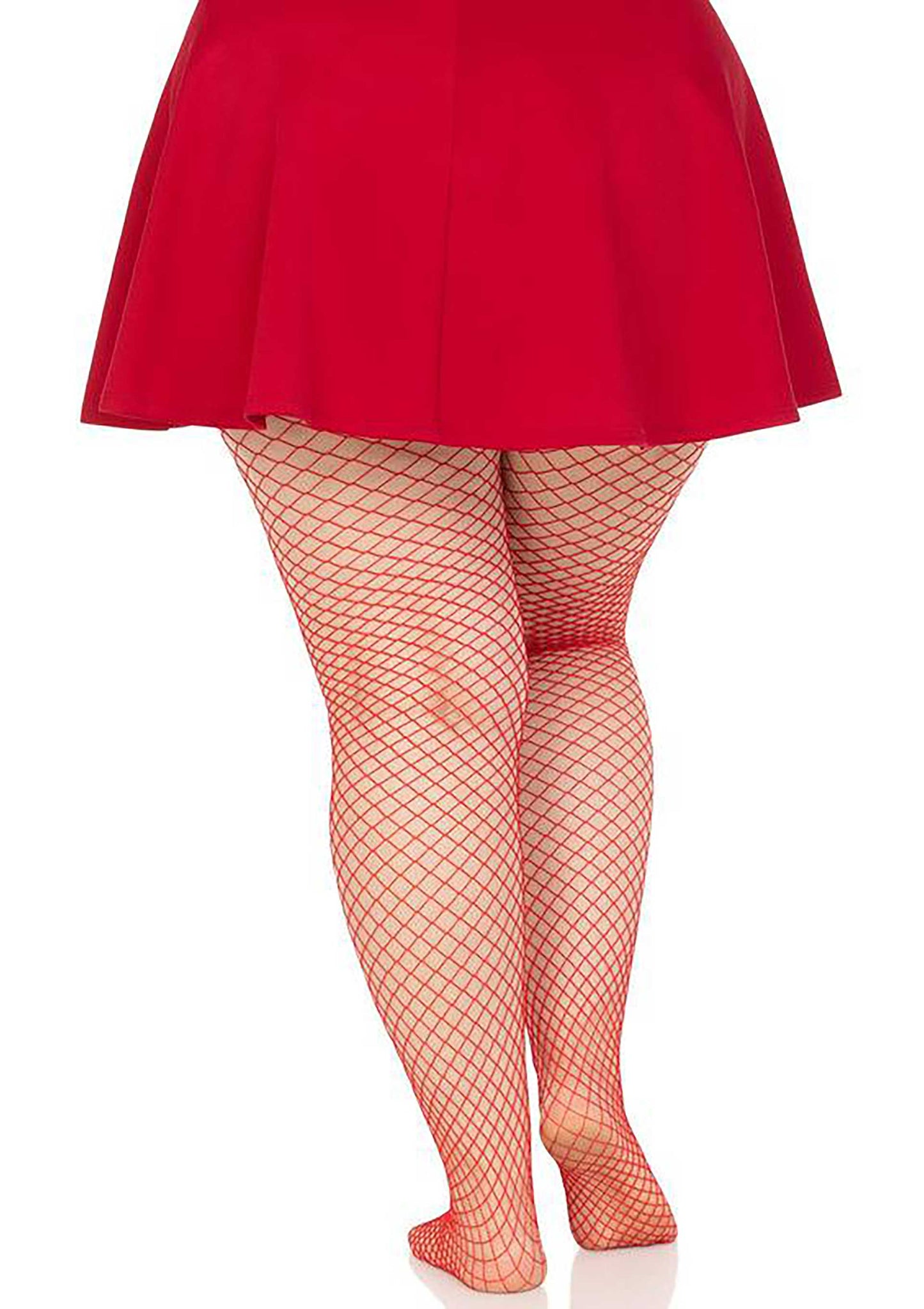 Plus Elastane Industrial Fishnet Pantyhose