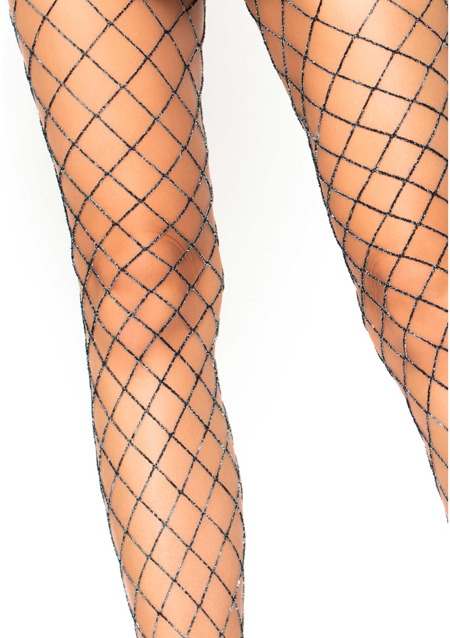 Leg Avenue 9006 Lurex Fishnet Pantyhose