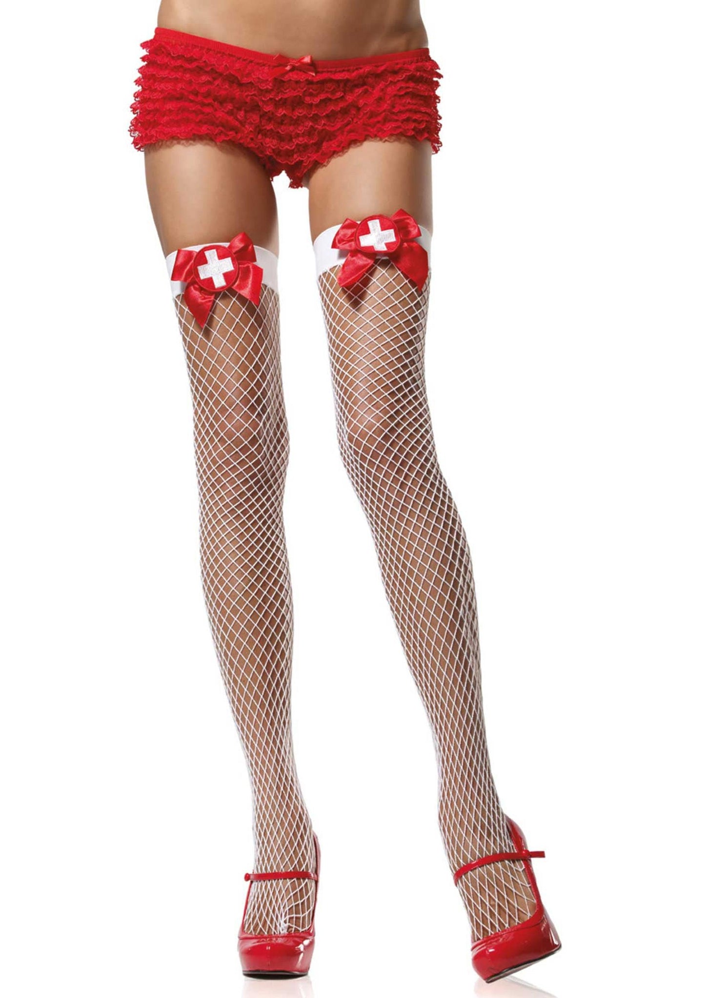 Industrial Net Thigh Highs