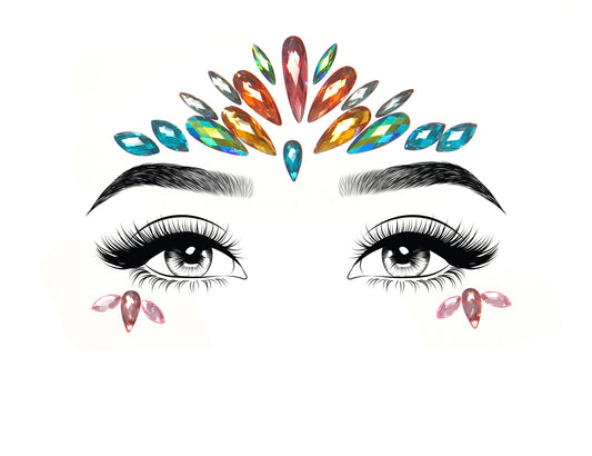 Leg Avenue EYE014 Avri face jewels sticker