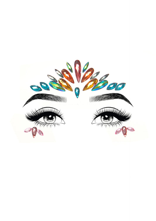 Leg Avenue EYE014 Avri face jewels sticker