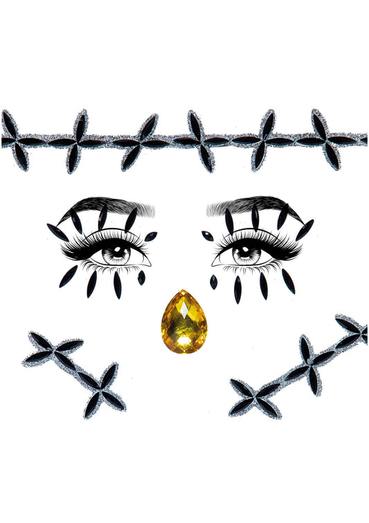 Leg Avenue EYE035 Stitches face jewels sticker