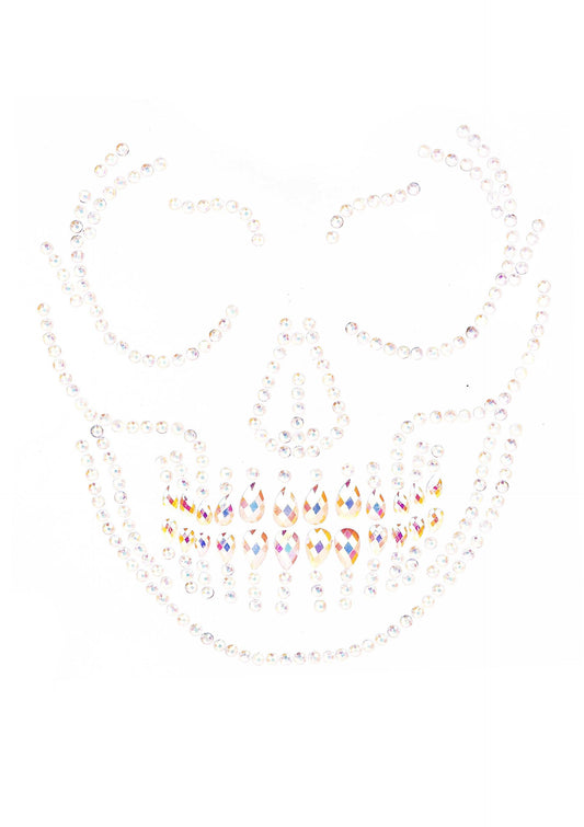 Skull Glow In The Dark Face Jewels