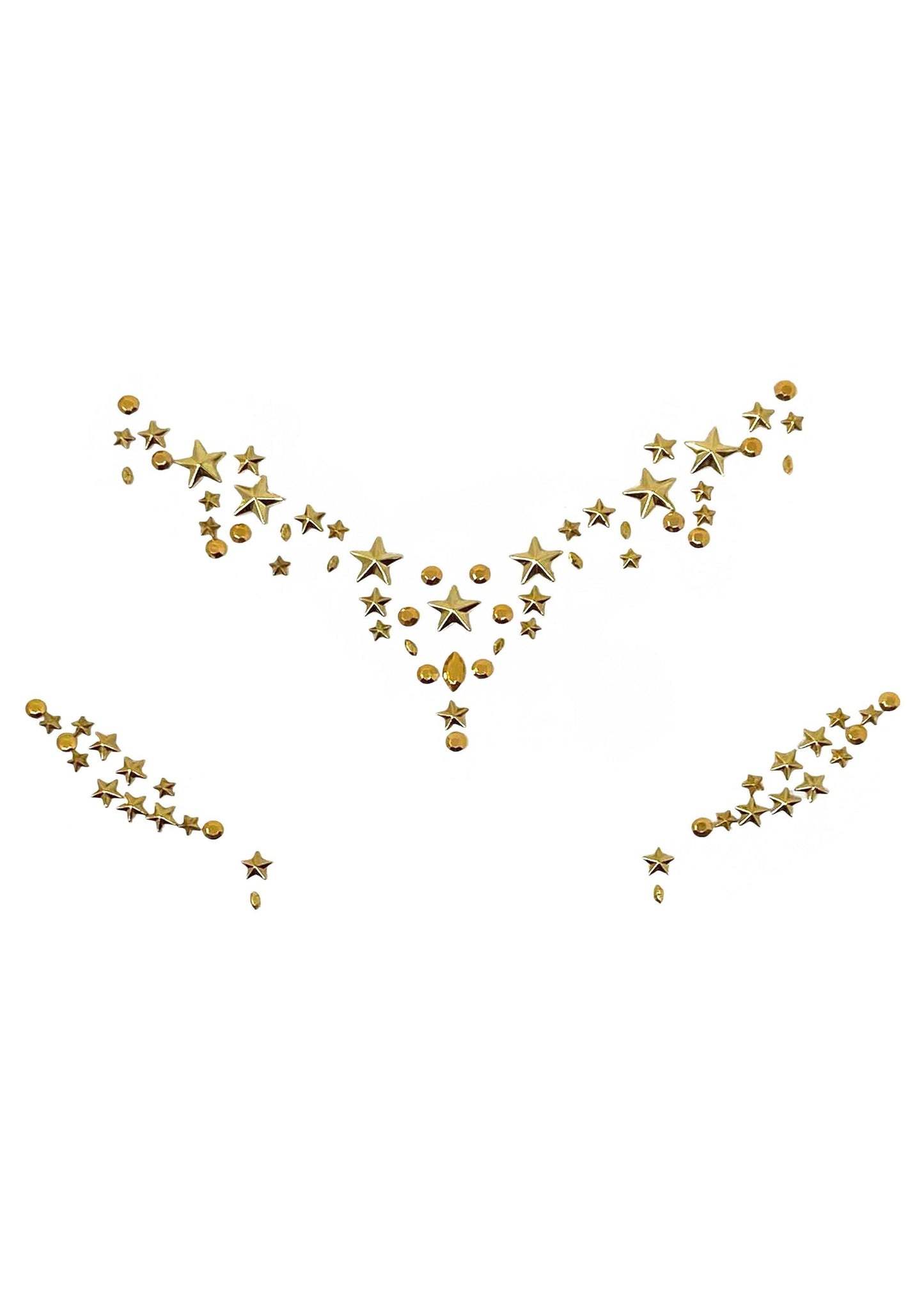 Star Sign Face Jewels Sticker