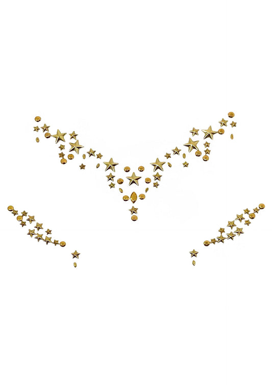 Star Sign Face Jewels Sticker