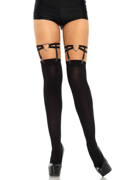 Leg Avenue 2332 Dual strap heart garters