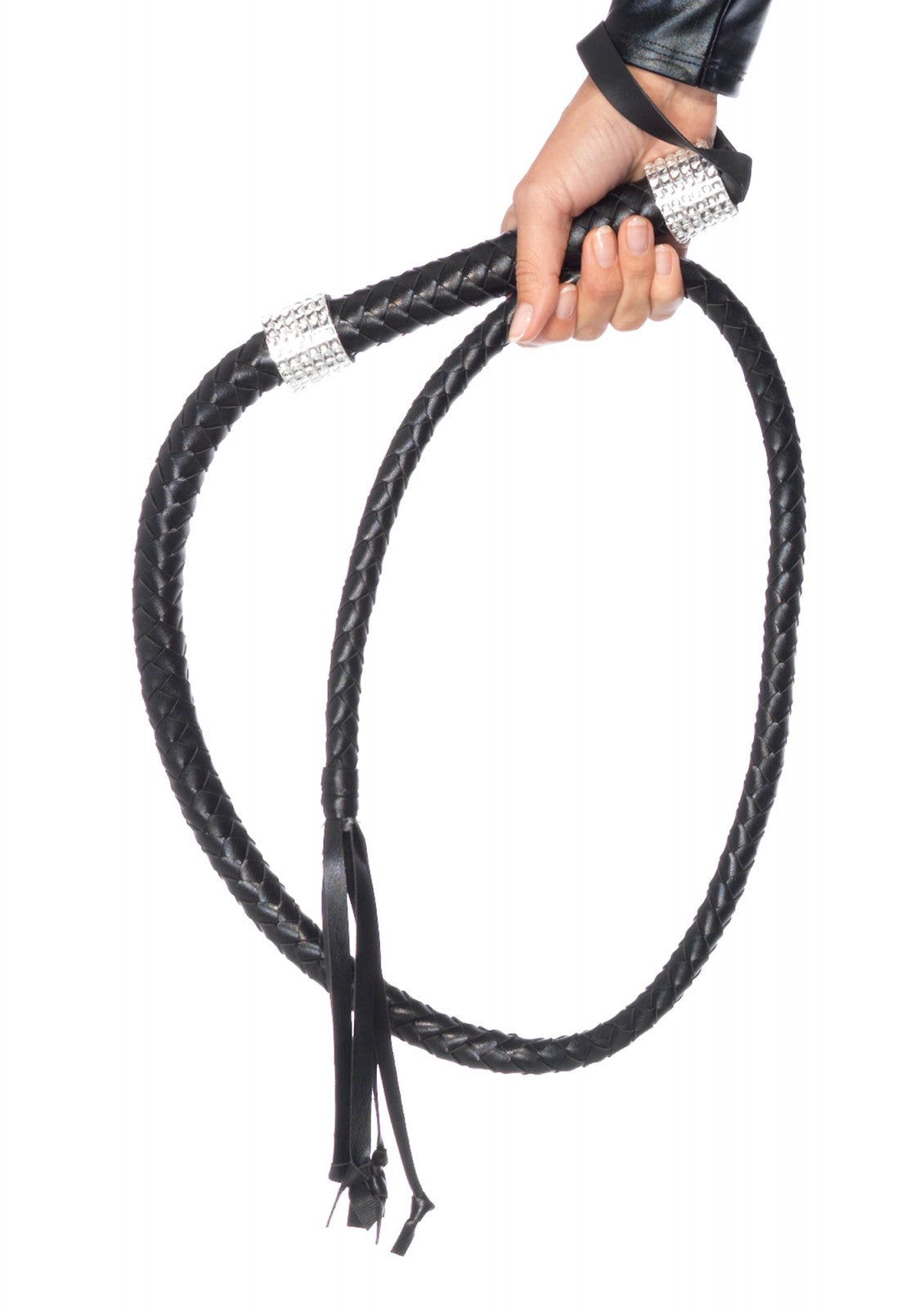 Leg Avenue 2626 Rhinestone Handle Whip