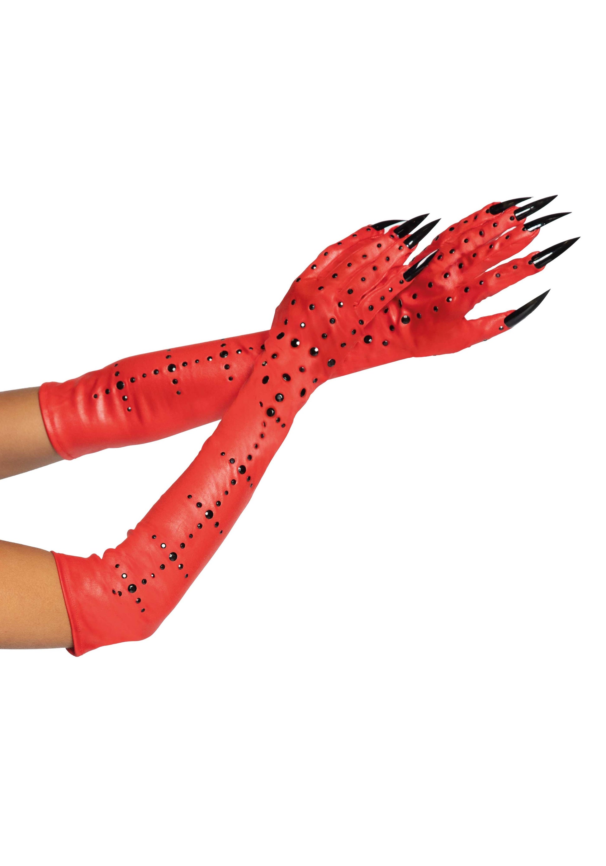 Leg Avenue 2766 Rhinestone demon claw gloves