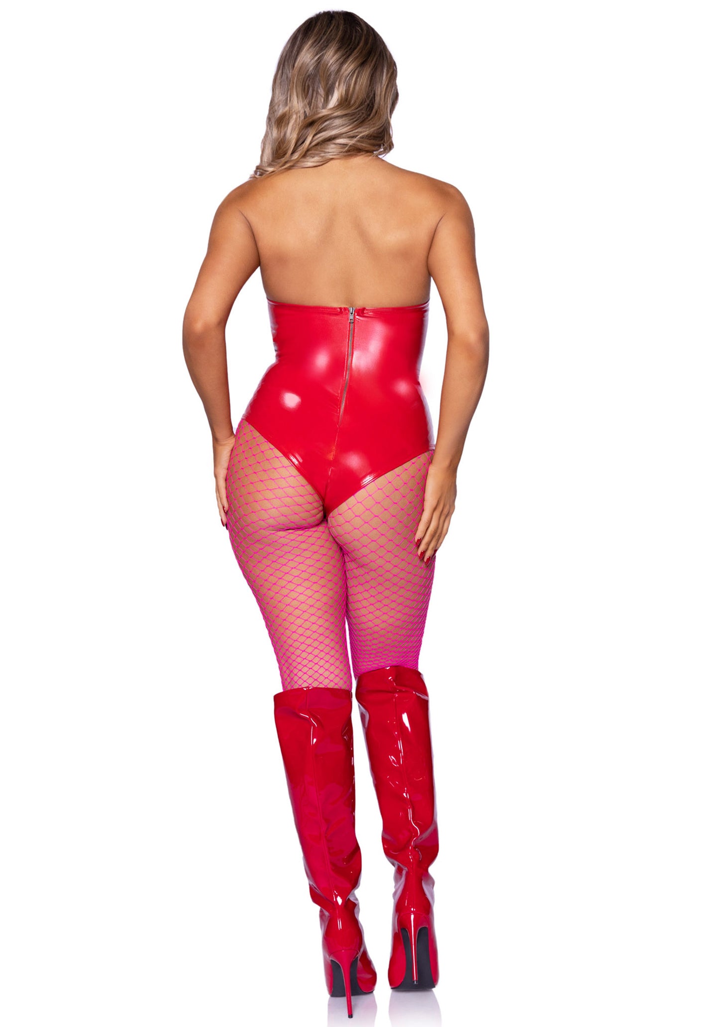 Leg Avenue 2780 Vinyl boned bodysuit