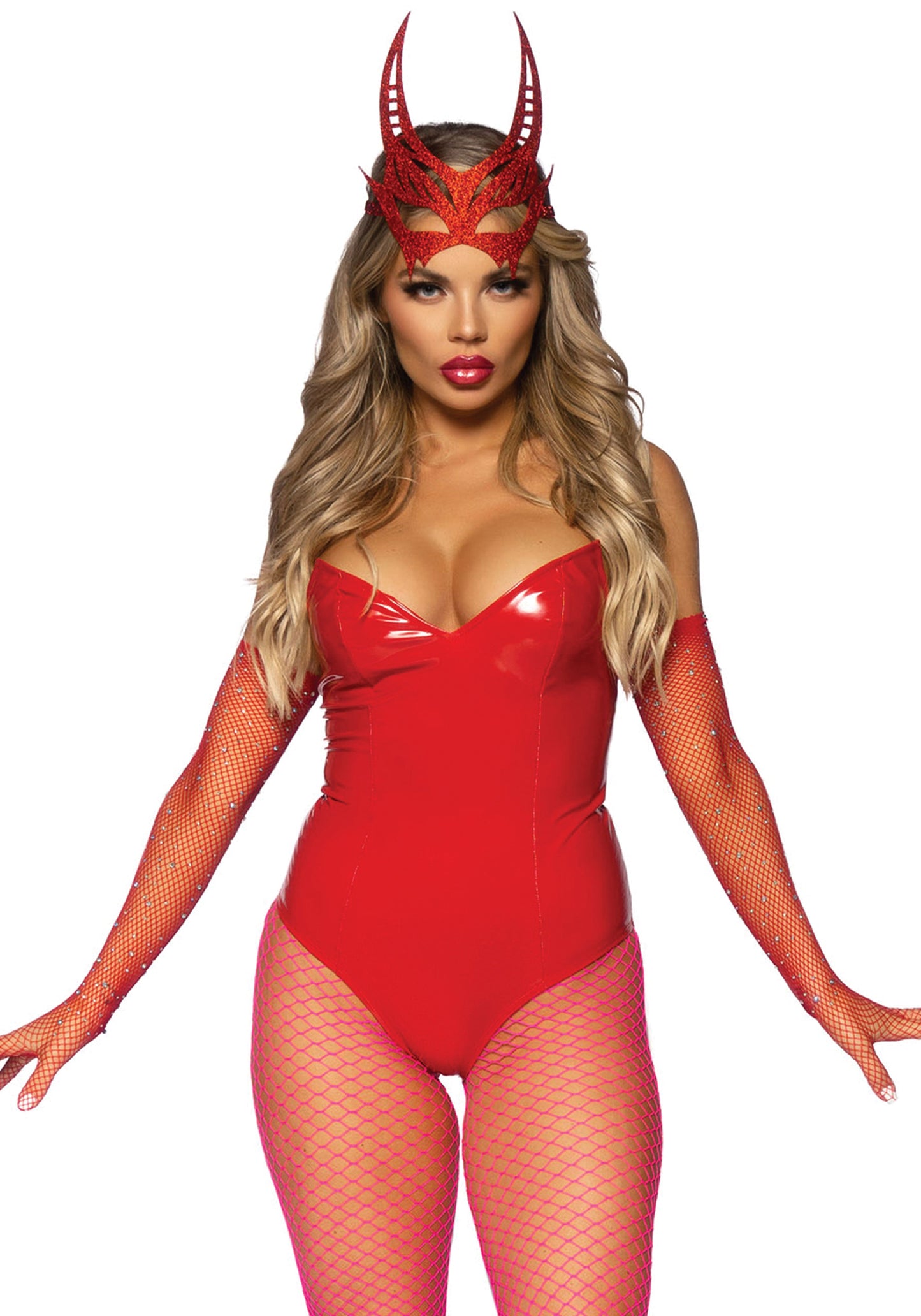 Leg Avenue 2780 Vinyl boned bodysuit