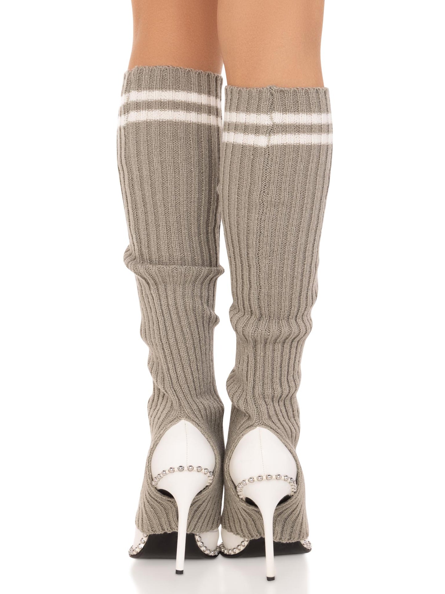 Leg Warmers with Athletic Stripe