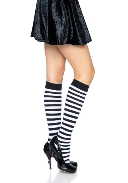 Stripe Knee Highs