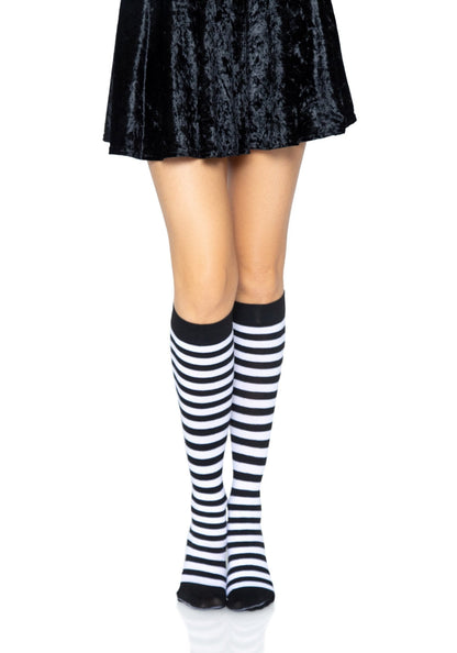 Stripe Knee Highs