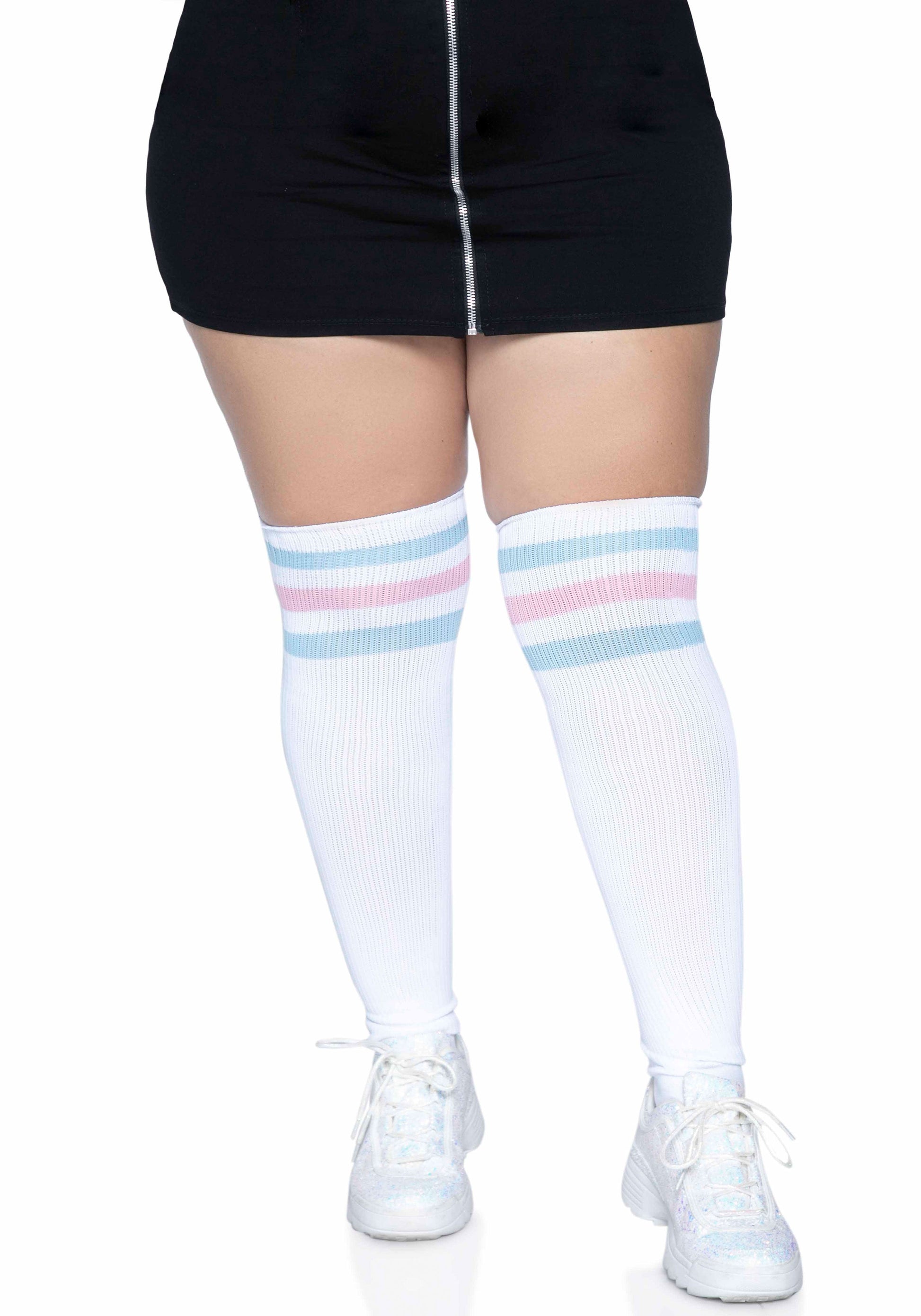 Leg Avenue 5627X Over the knee athletic socks