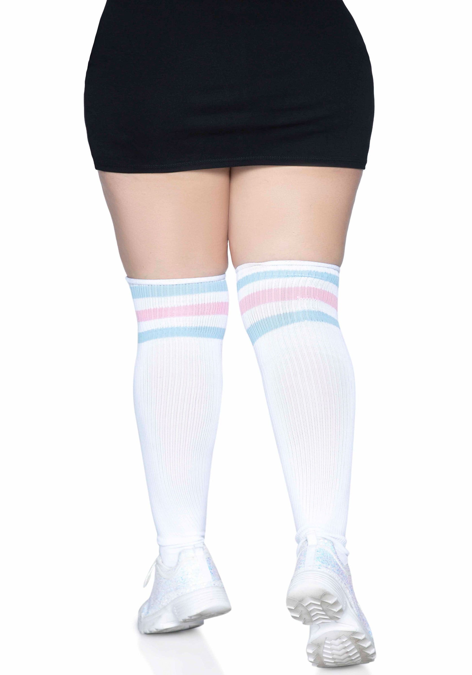 Leg Avenue 5627X Over the knee athletic socks