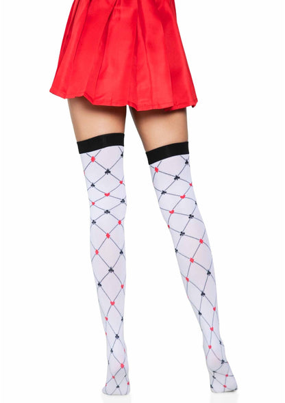 Card Suit Thighs Highs