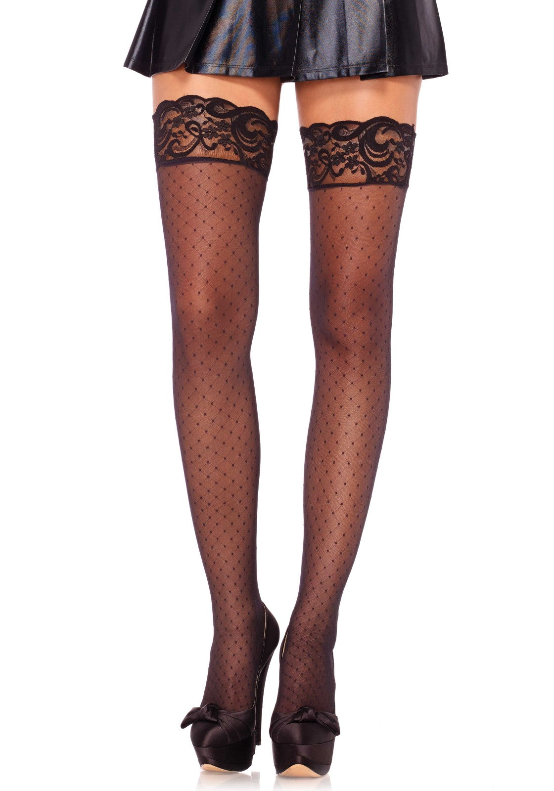 Leg Avenue 6904 Diamand Sheer Stay Up