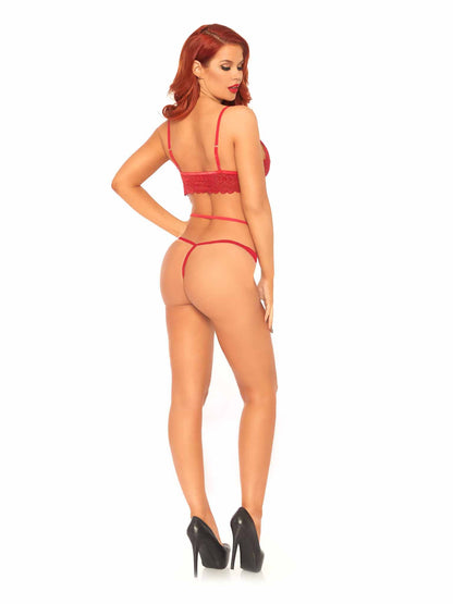 Sweetheart Bralette and String