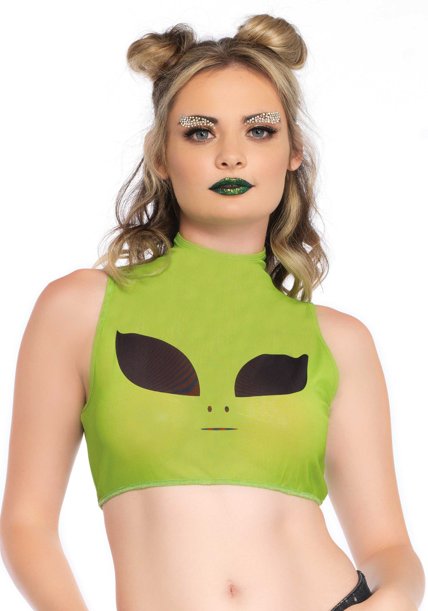 Alien Mesh Crop Top