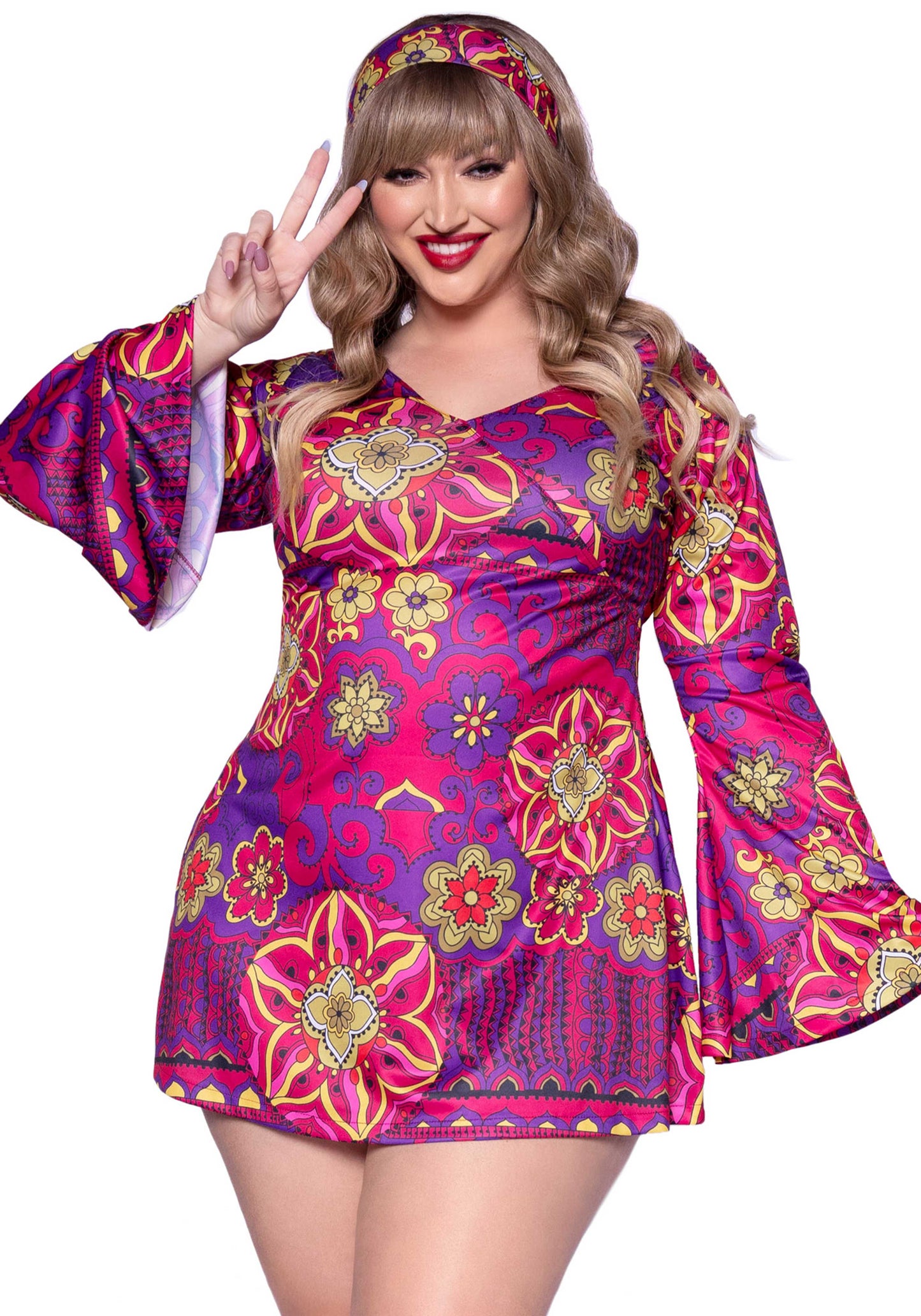 Leg Avenue 83048X Retro Go Go Dress Plus Size