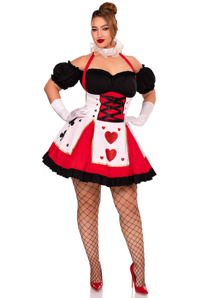 Plus Playing Card Dress