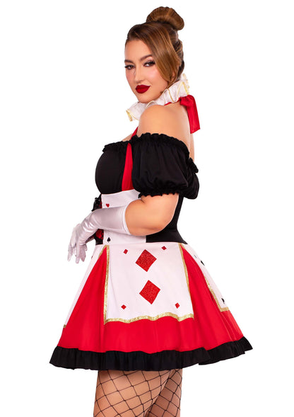 Plus Playing Card Dress