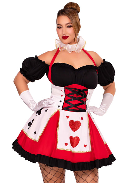 Plus Playing Card Dress