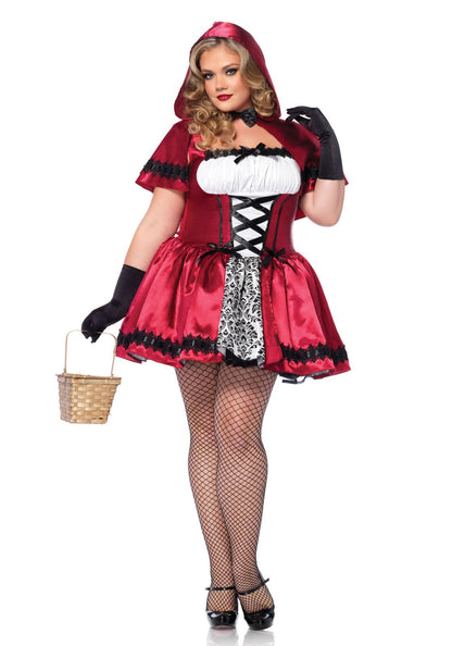 Leg Avenue 85230X Gothic Red Riding Hood Plus Size