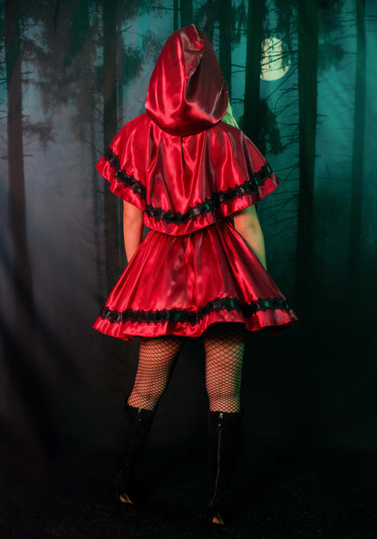 Gothic Red Riding Hood Dress