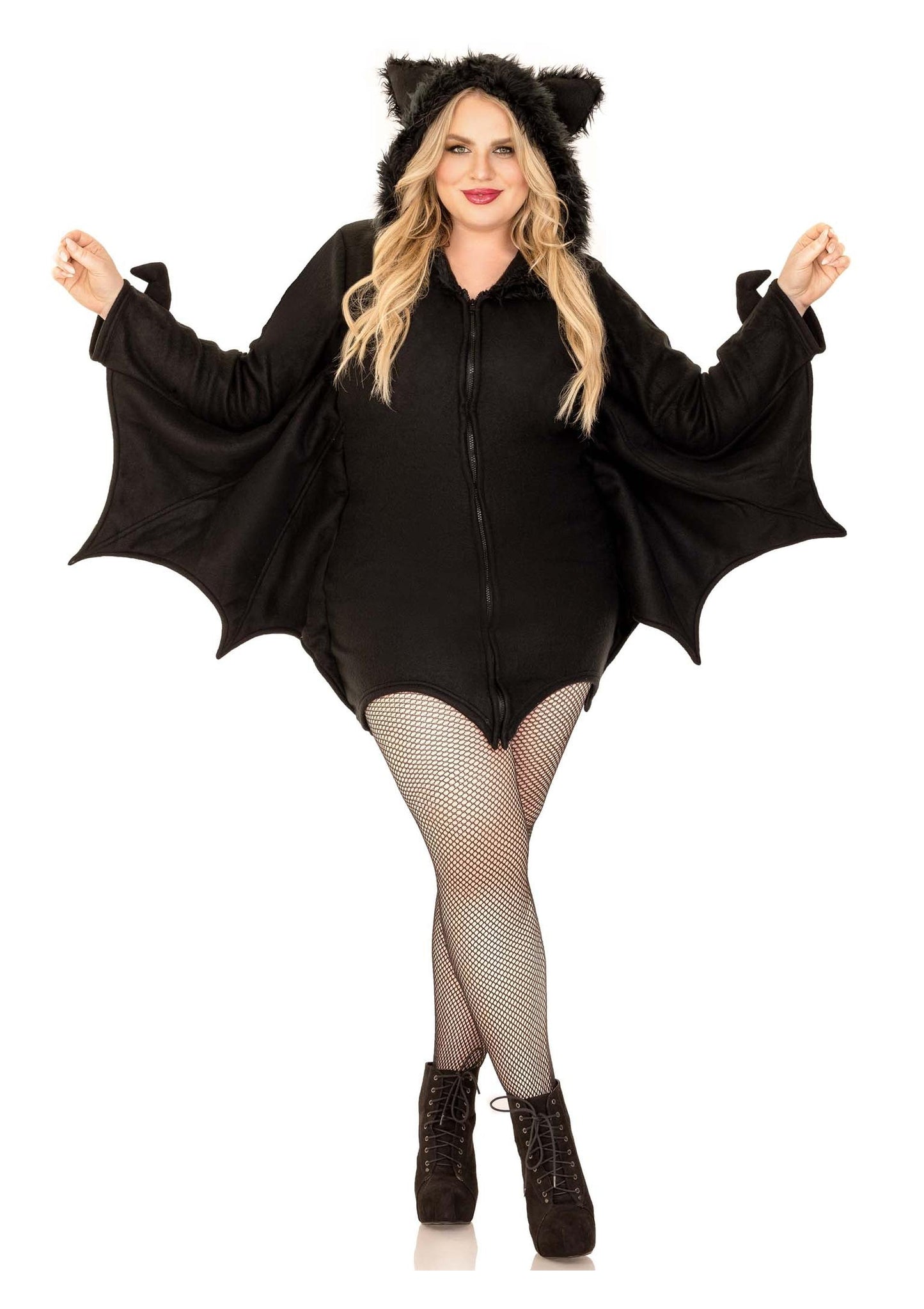Cozy Bat Hooded Dress