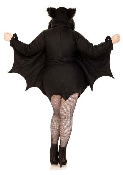 Cozy Bat Hooded Dress