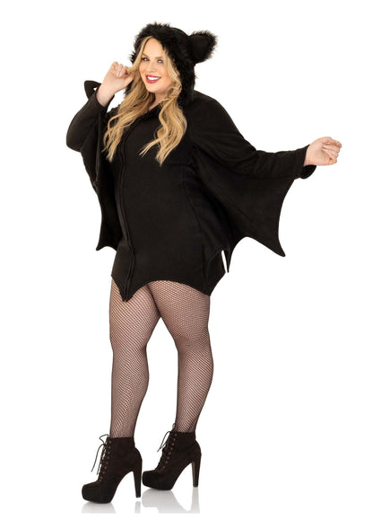 Cozy Bat Hooded Dress