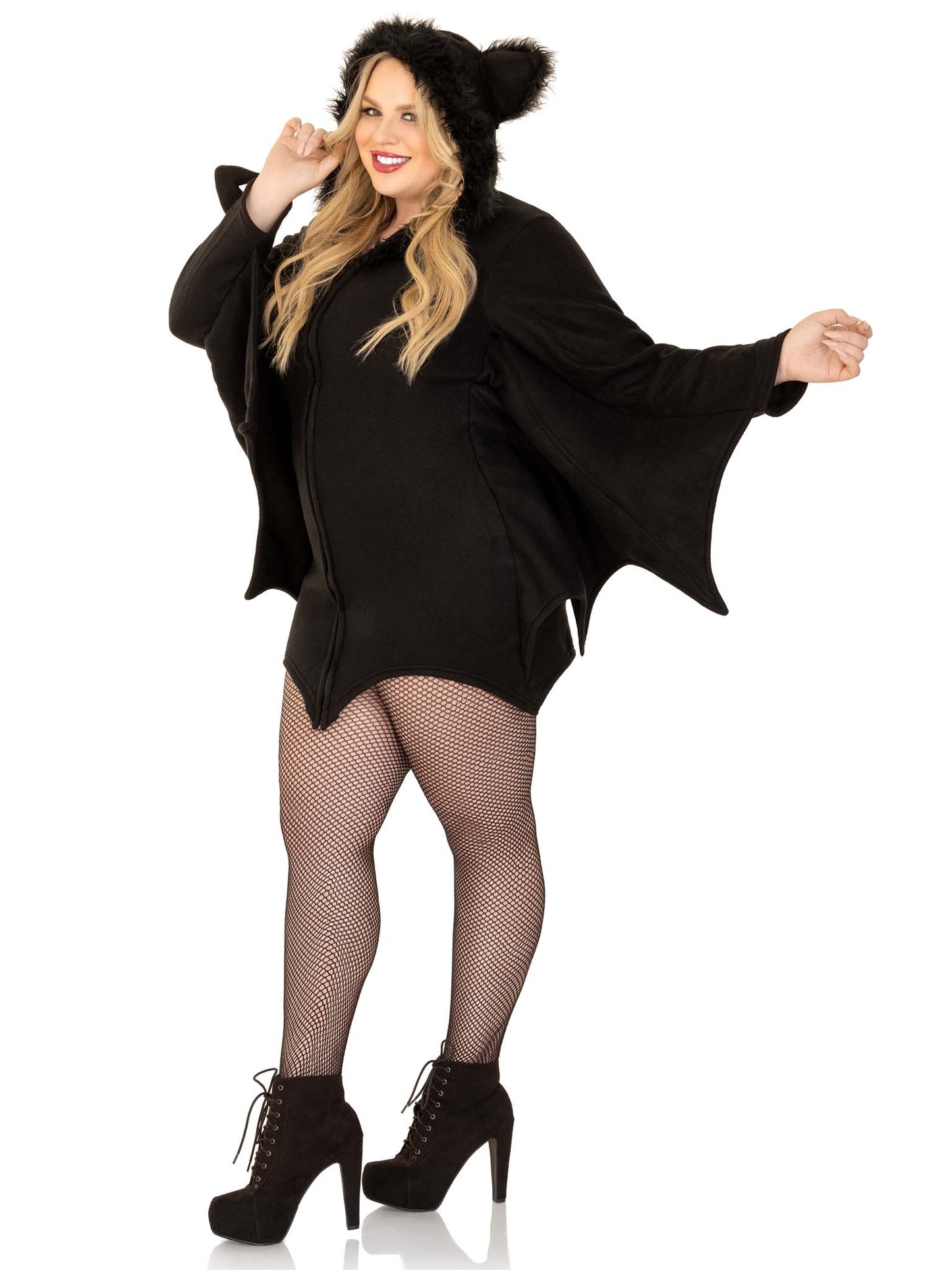 Cozy Bat Hooded Dress