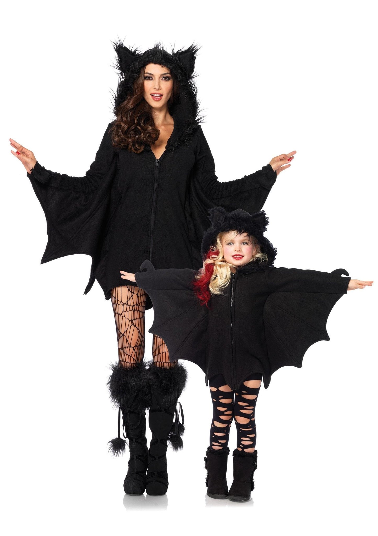 Cozy Bat Hooded Dress