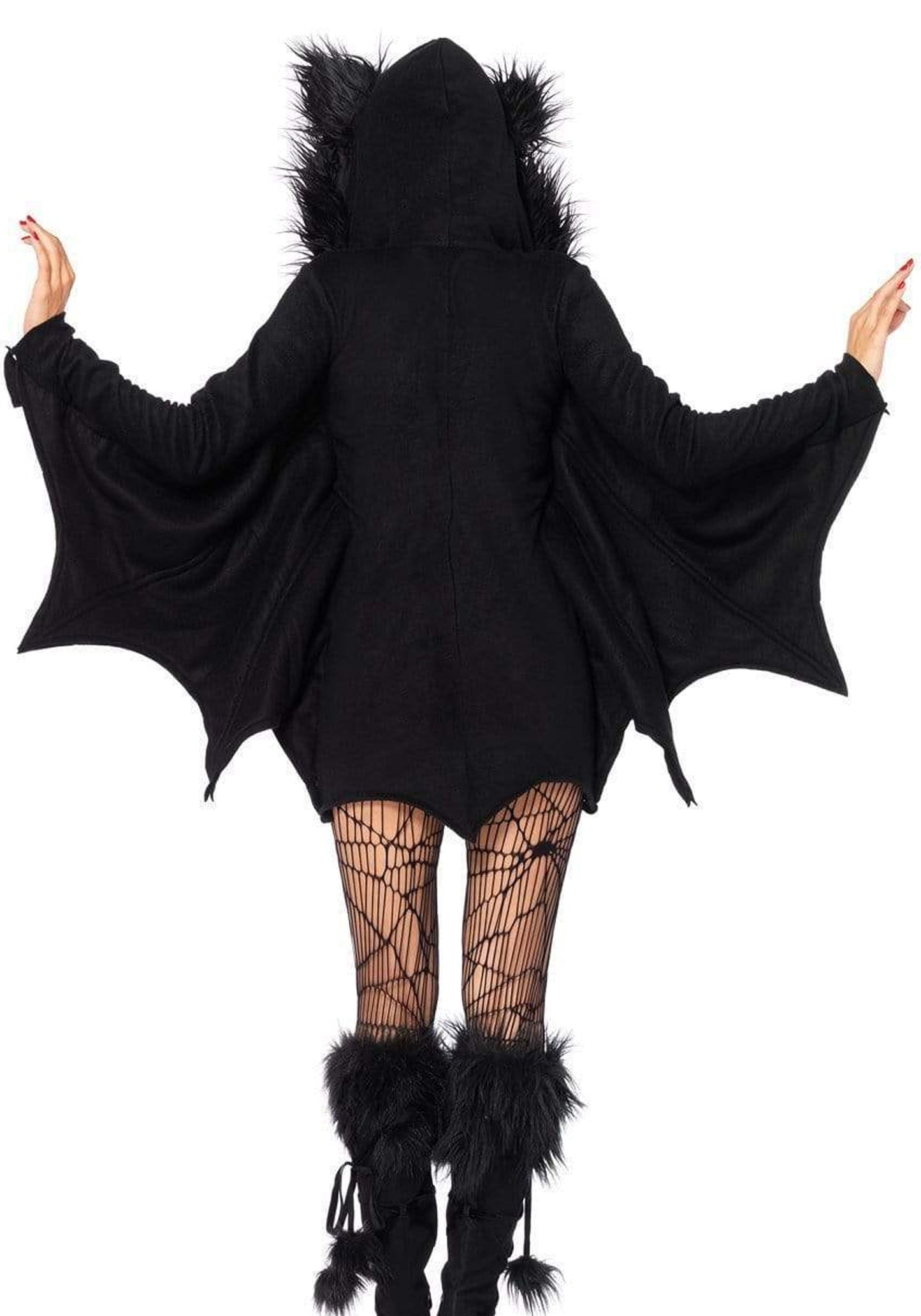 Cozy Bat Hooded Dress