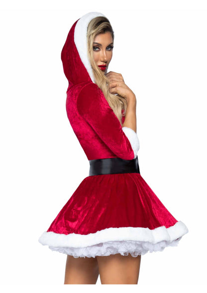 Mrs. Claus Hooded Dress