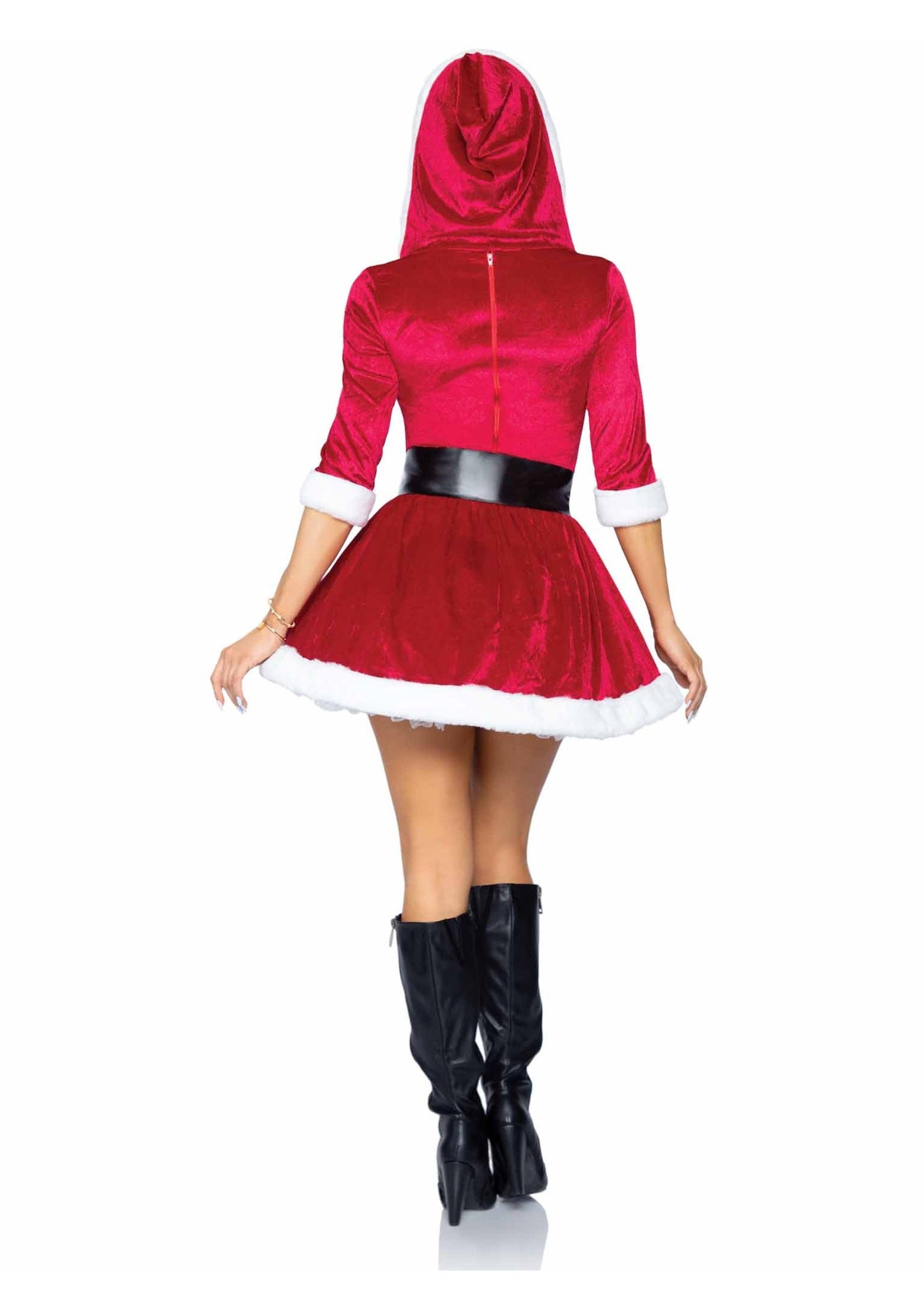 Mrs. Claus Hooded Dress