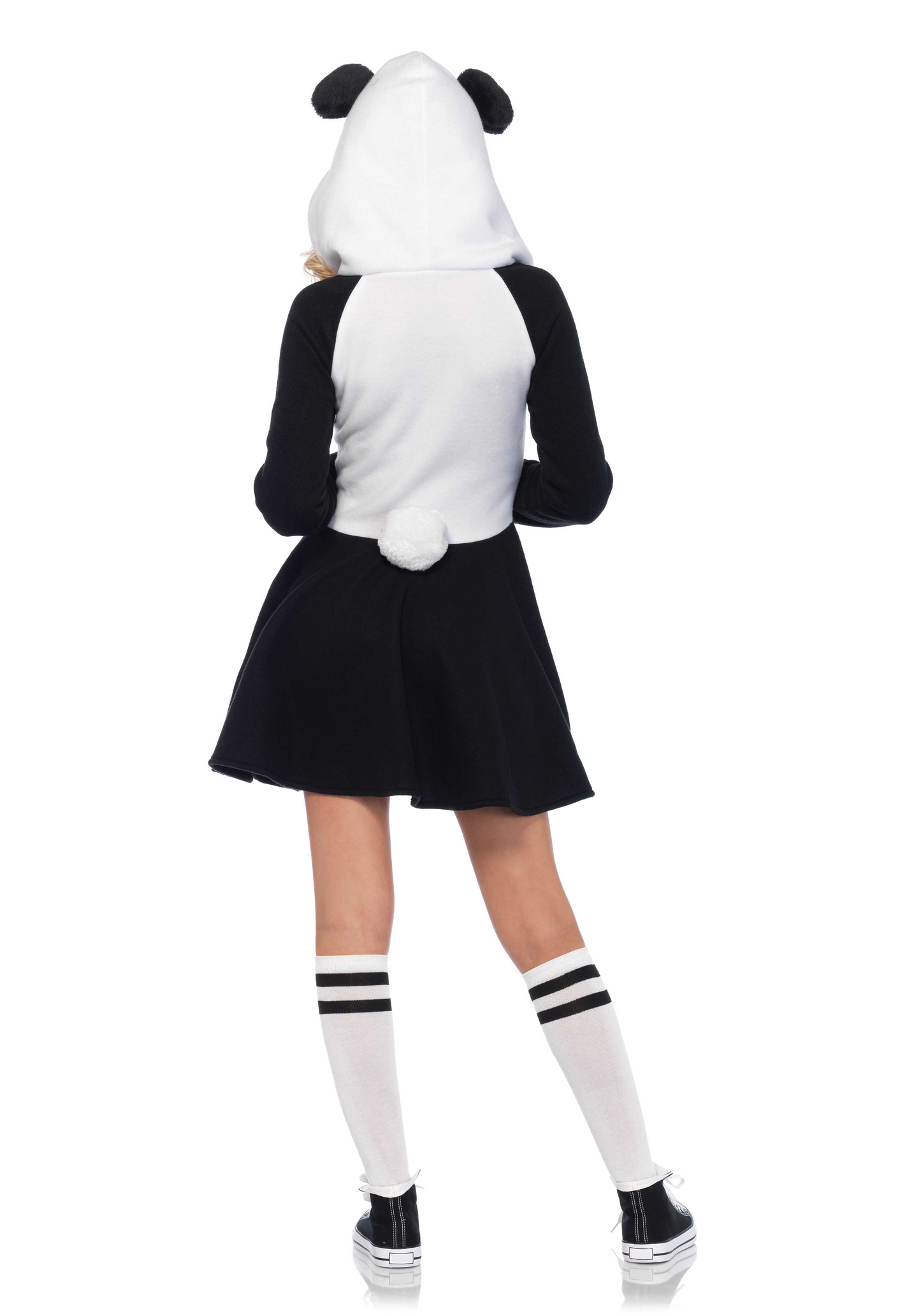 Cozy Panda Hooded Dress