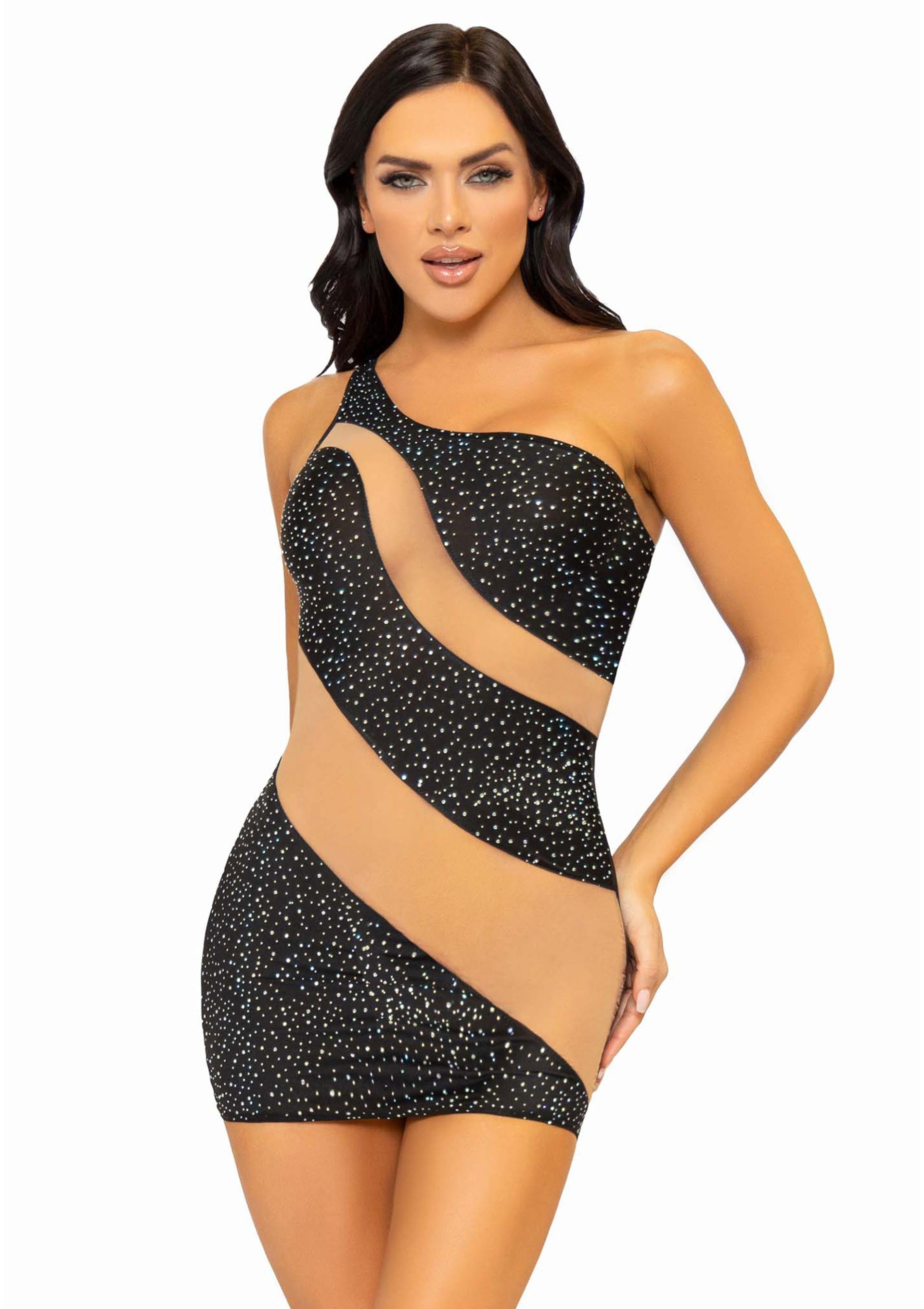 leg avenue mini dress Leg Avenue Vinyl Lace Up Mini Women's Fancy-Dress Costume for Adult, XL