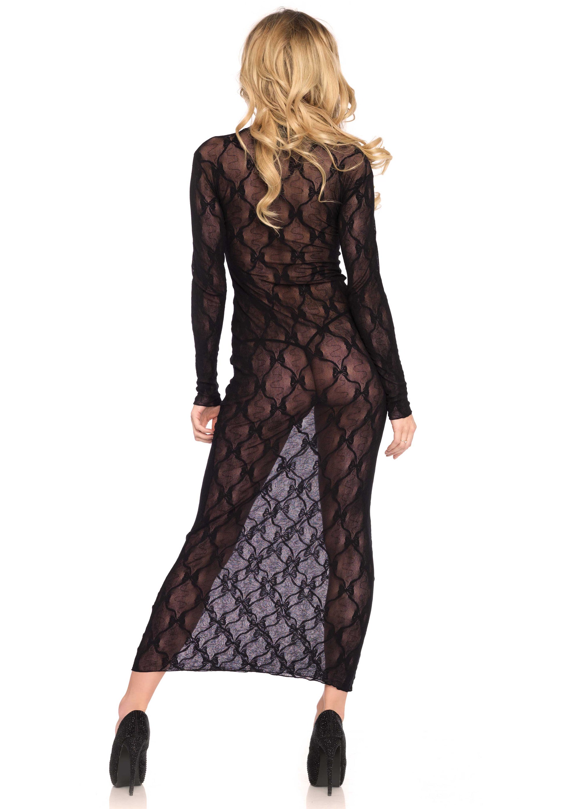 Leg Avenue 86401 Long sleeved long dress