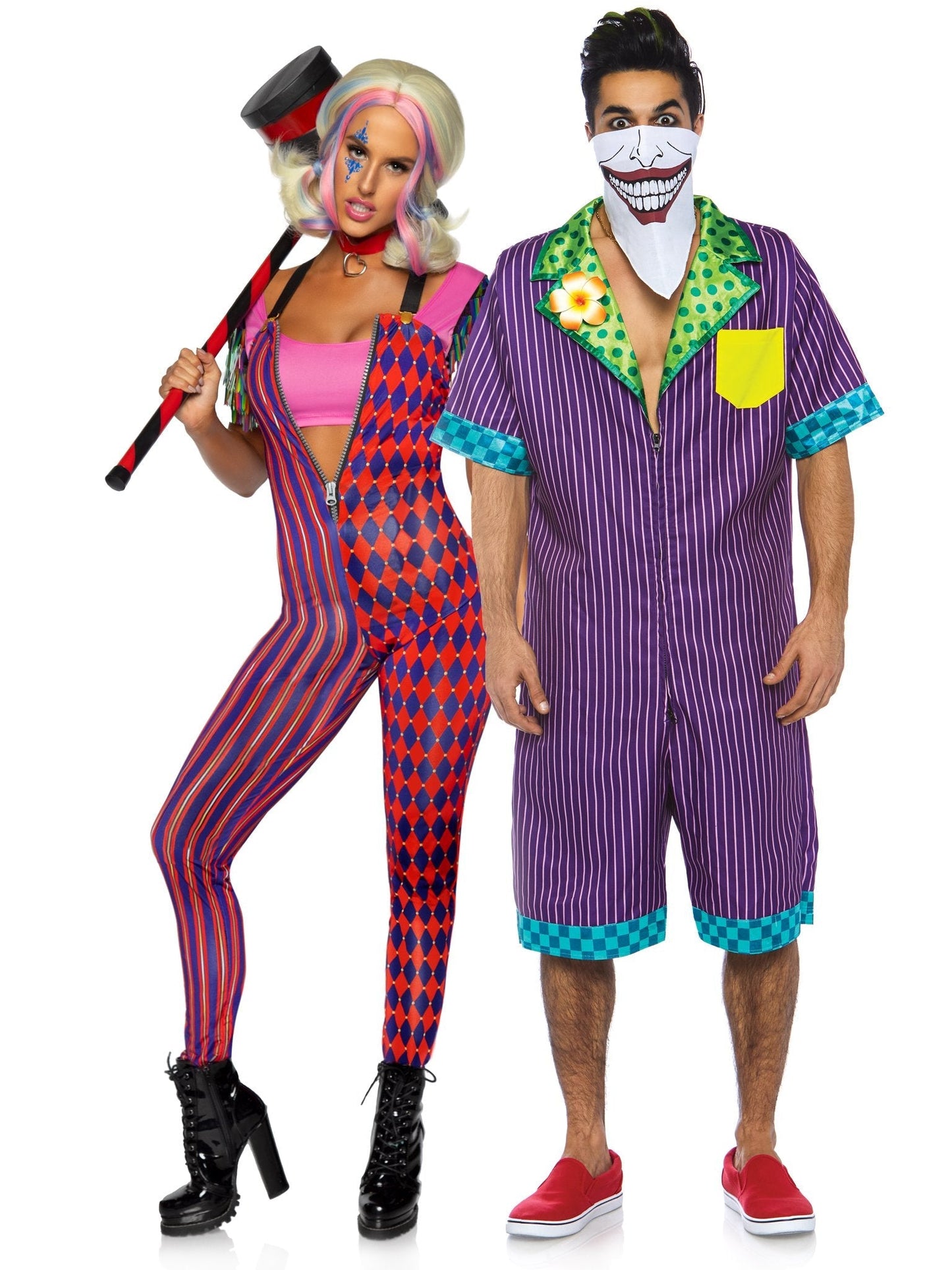 Comic Harlequin Vixen Jumpsuit